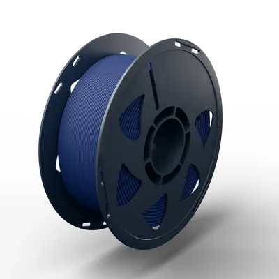 Rollo de filamento PLA Azul Mate de 1 kg