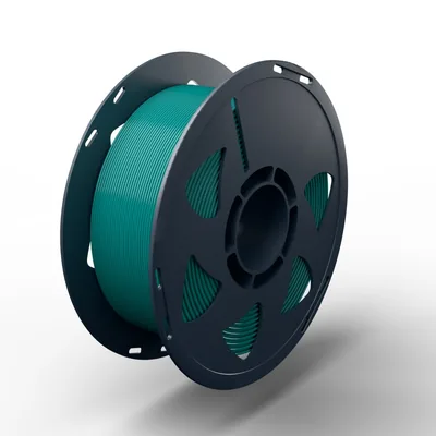 Rollo de filamento PLA brillante Verde FilAr de 1 kg