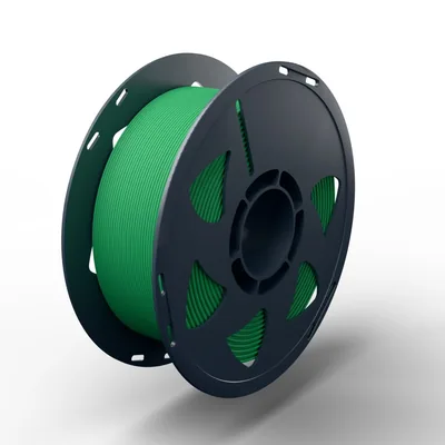 Rollo de filamento PLA Verde Mate de 1 kg